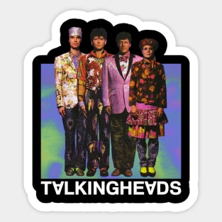 Vintage Talking Heads Sticker